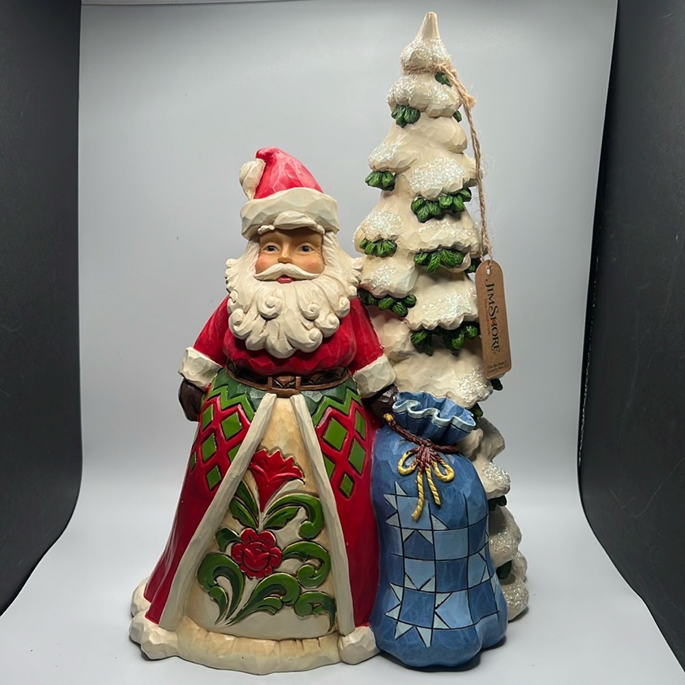 NWT Jim Shore Heartwood Creek “Share Christmas Spirit” beautiful